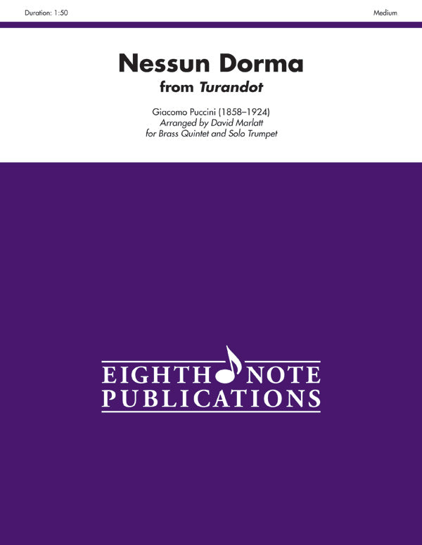 Nessun Dorma (from <i>Turandot</i>) Cover Image