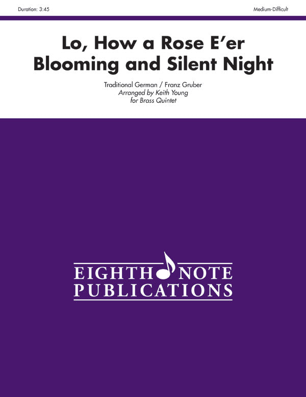 Lo, How a Rose E'er Blooming and Silent Night Cover Image