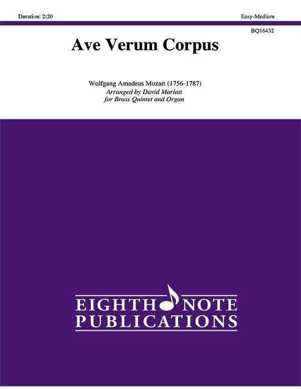 Ave Verum Corpus Cover Image