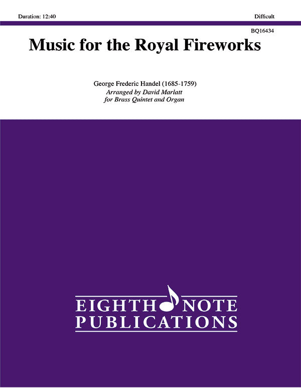 Music for the Royal Fireworks Cover Image