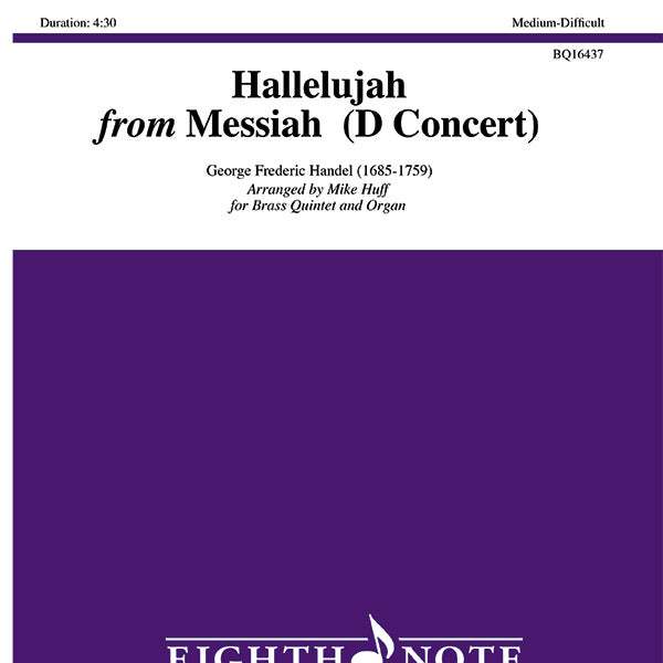 Hallelujah from <i>Messiah</i> (D Concert) Cover Image