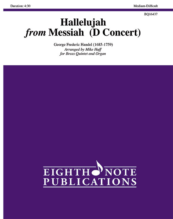 Hallelujah from <i>Messiah</i> (D Concert) Cover Image