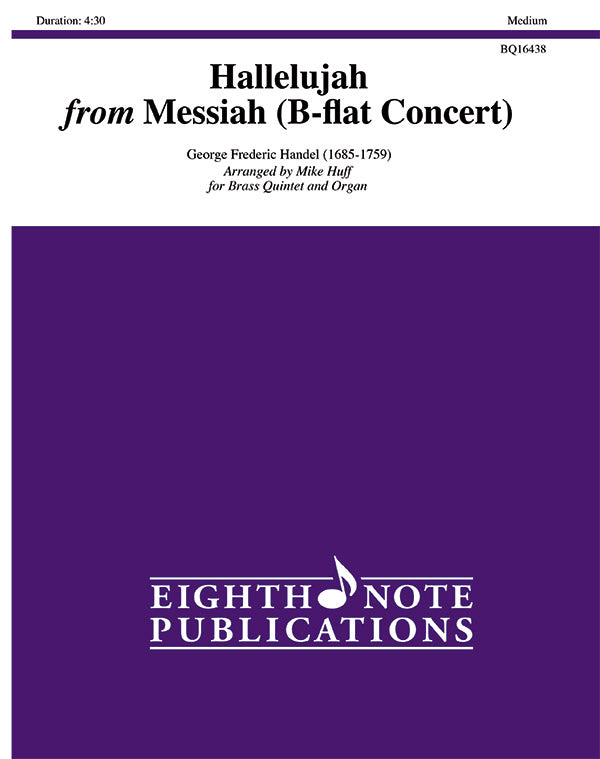 Hallelujah from <i>Messiah</i> (B-flat Concert) Cover Image
