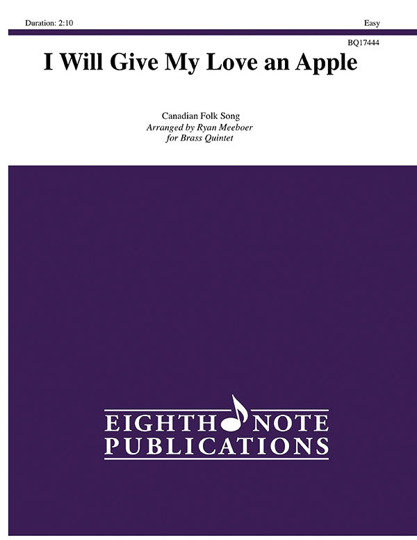 I Will Give My Love an Apple Cover Image