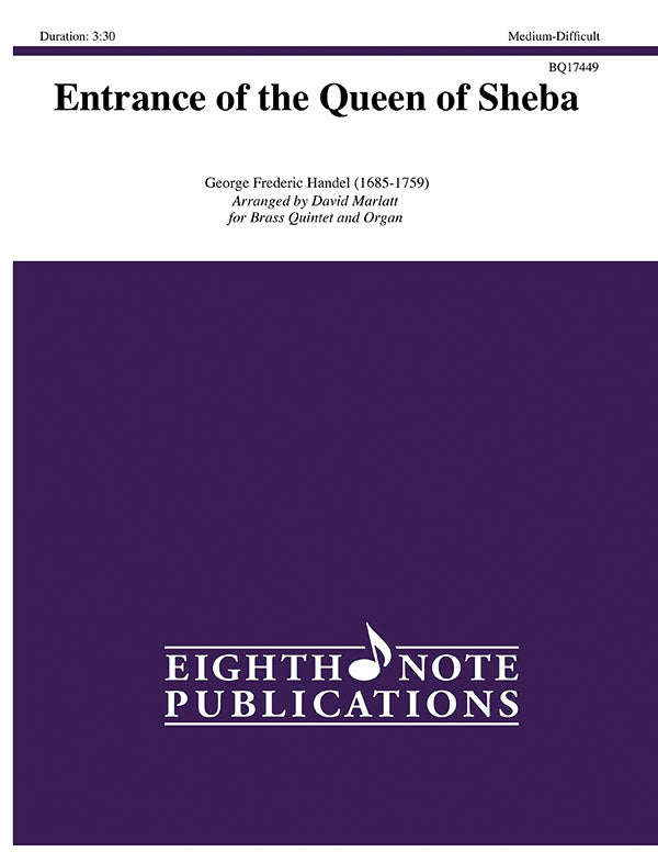 Entrance of the Queen of Sheba Cover Image