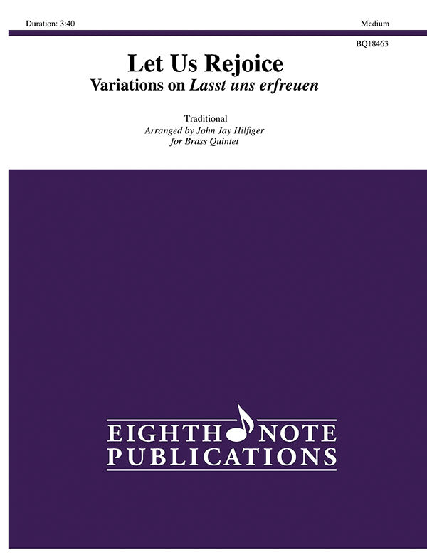 Let Us Rejoice Cover Image