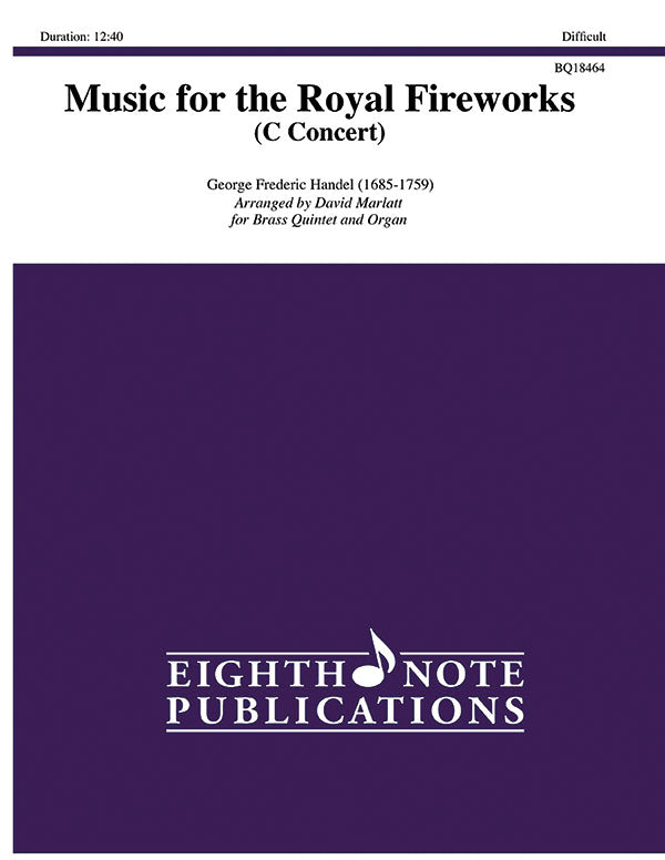 Music for the Royal Fireworks Cover Image