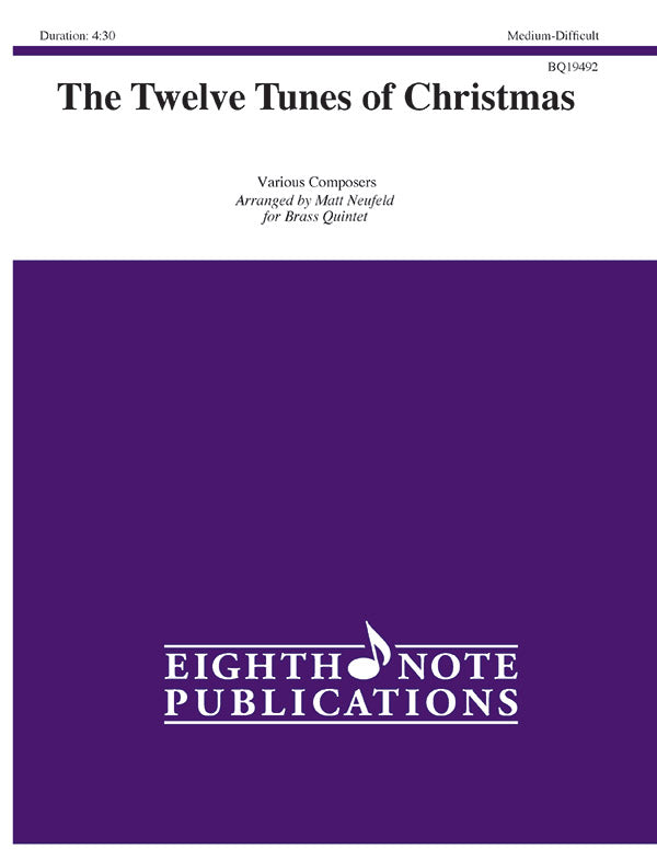 The Twelve Tunes of Christmas Cover Image