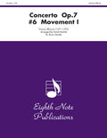 Concerto, Opus 7, No. 6 (Movement I) Cover Image