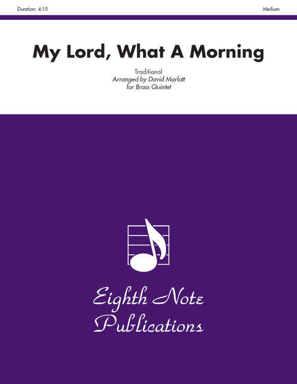 My Lord, What a Morning Cover Image