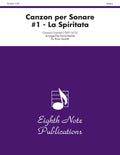 Canzon per Sonare #1 La Spiritata Cover Image