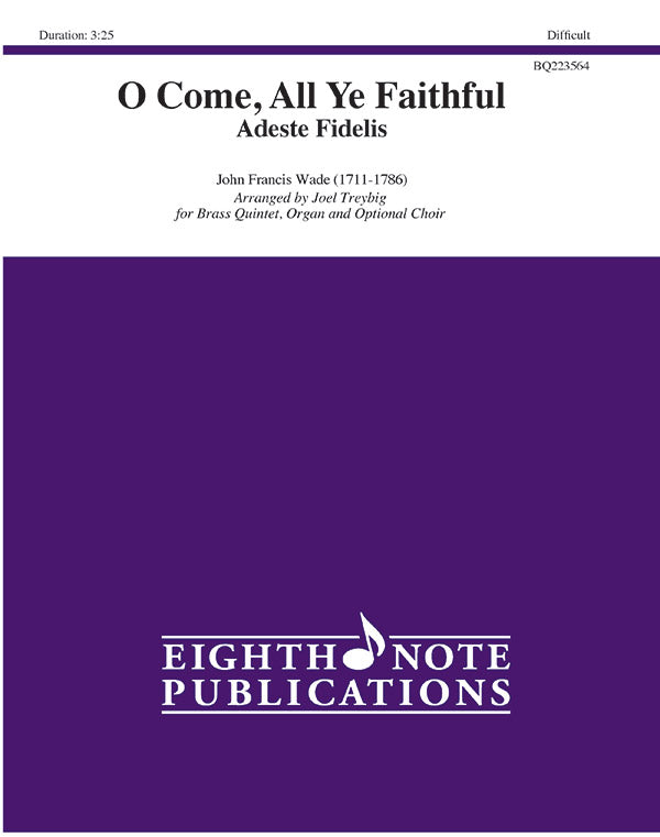 O Come, All Ye Faithful - Adeste Fidelis Cover Image