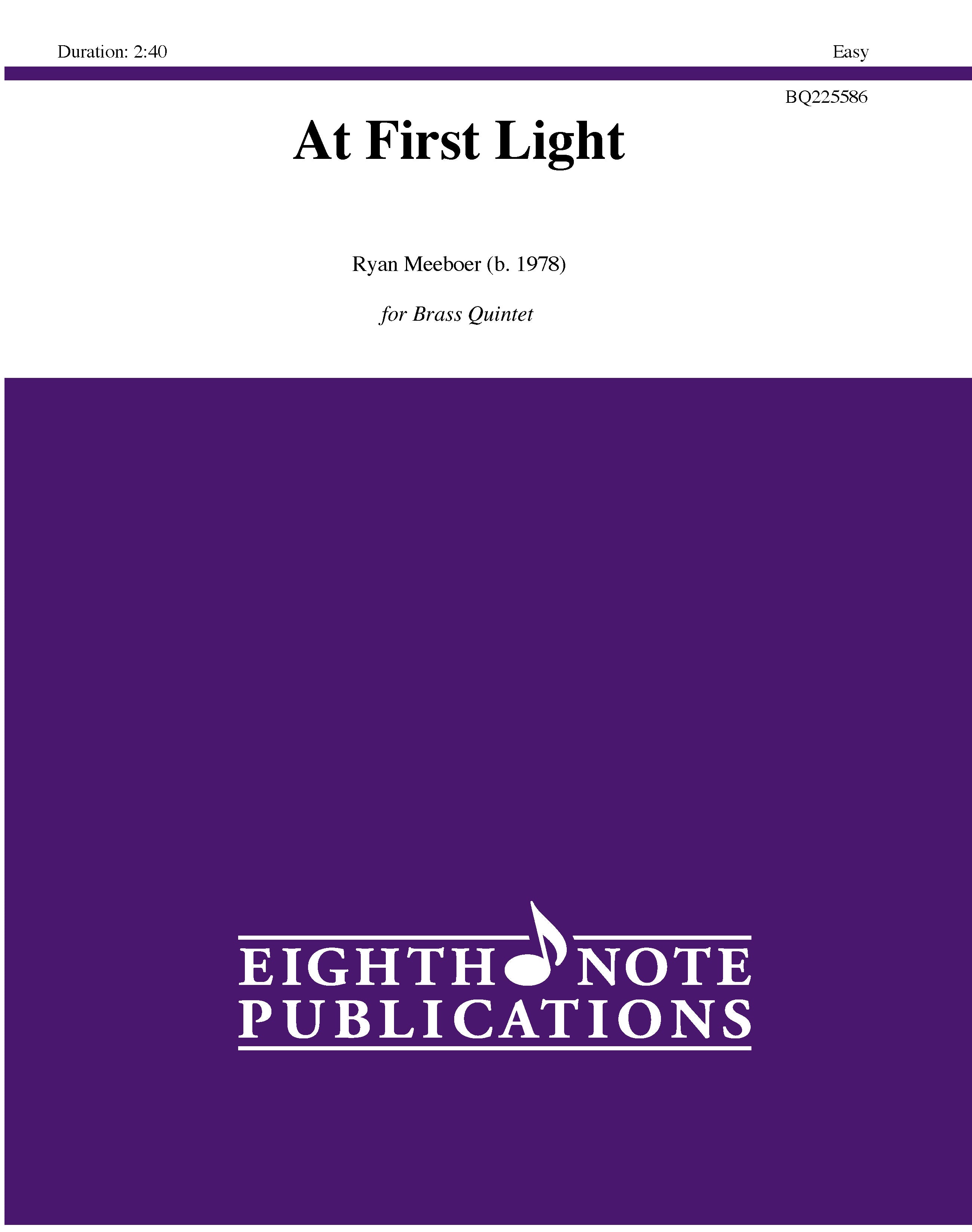 At First Light Cover Image