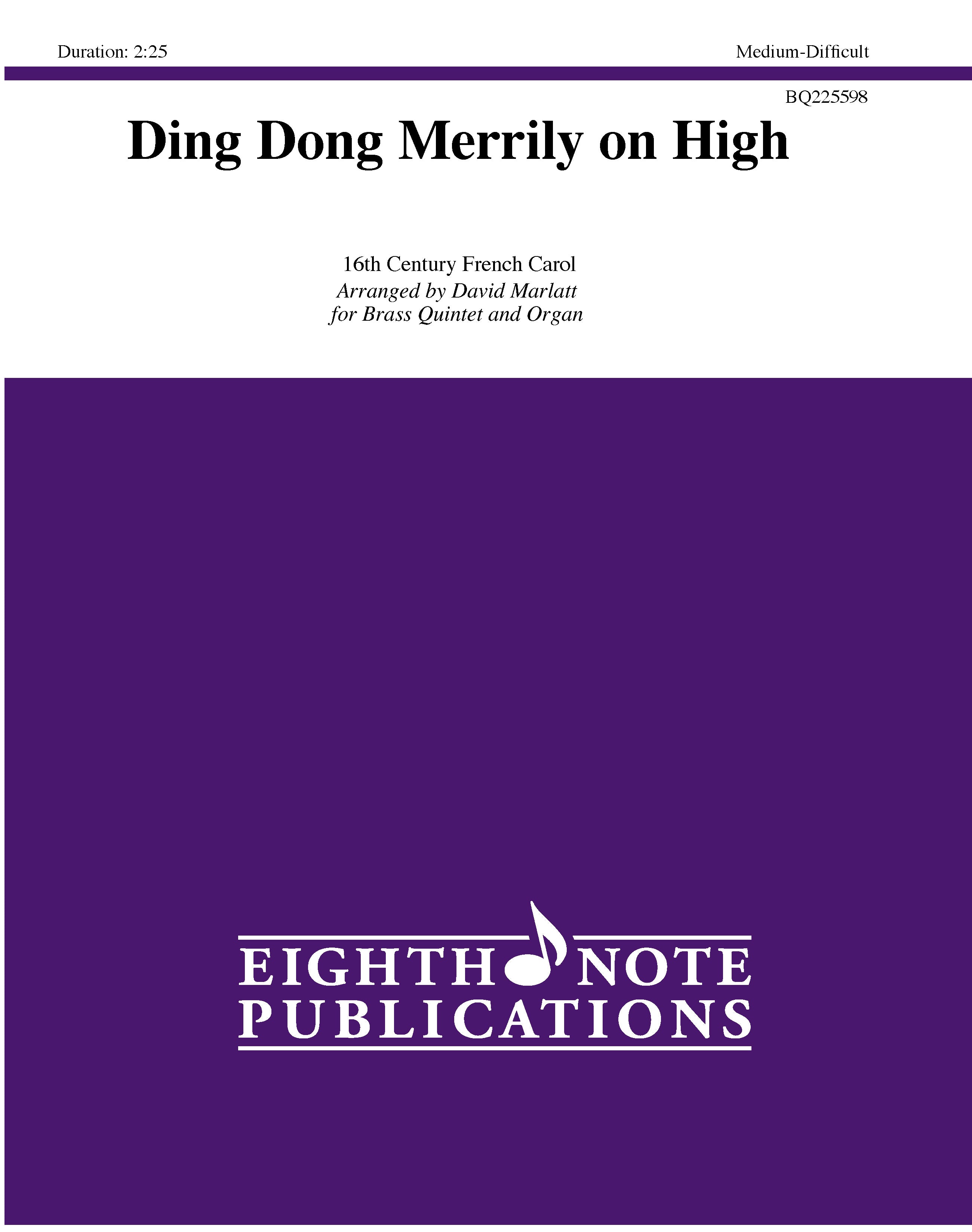 Ding Dong Merrily on High Cover Image