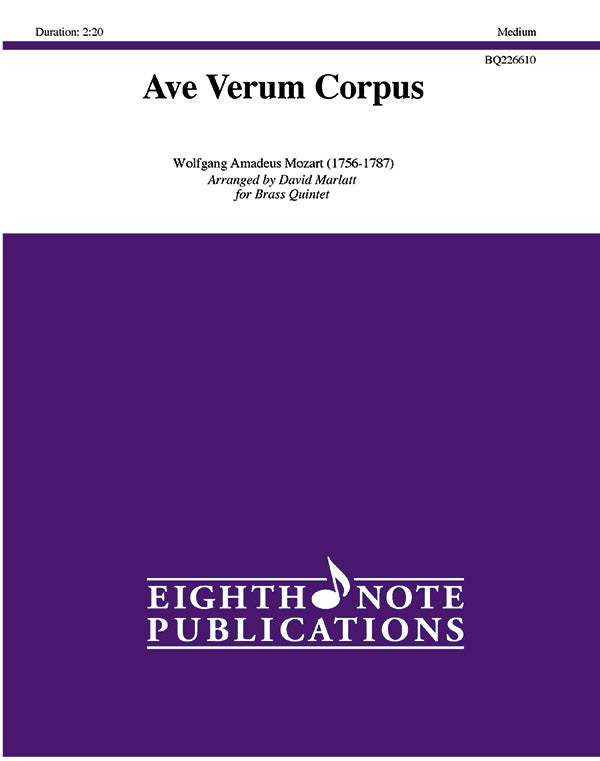 Ave Verum Corpus Cover Image