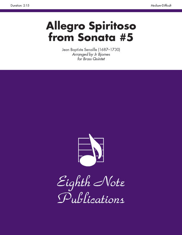 Allegro Spiritoso (from <I>Sonata #5</I>) Cover Image