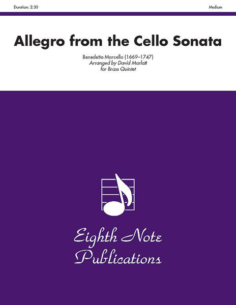 Allegro (from the Cello Sonata) Cover Image