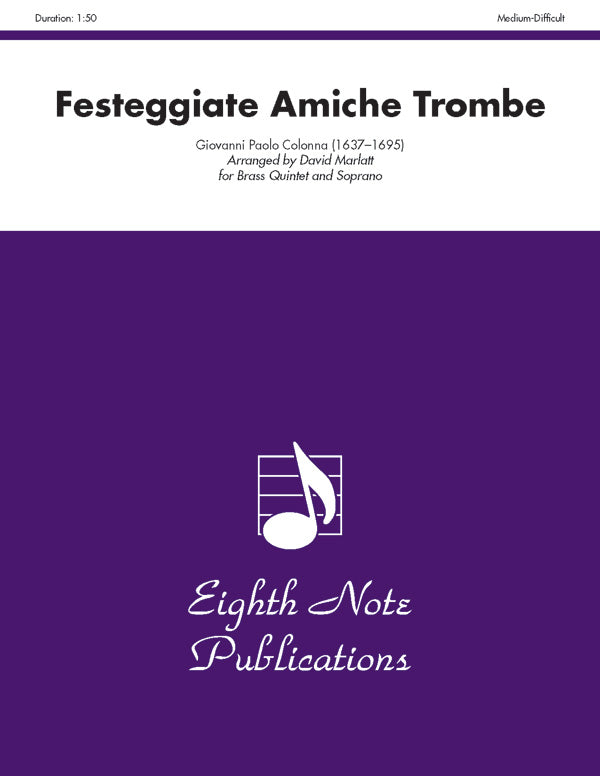 Festeggiate Amiche Trombe Cover Image