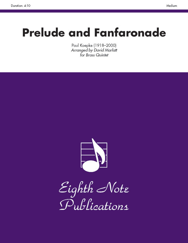 Prelude and Fanfaronade Cover Image