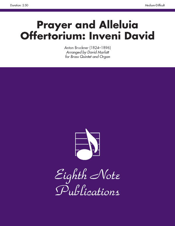 Prayer and Alleluia Offertorium: Inveni David Cover Image