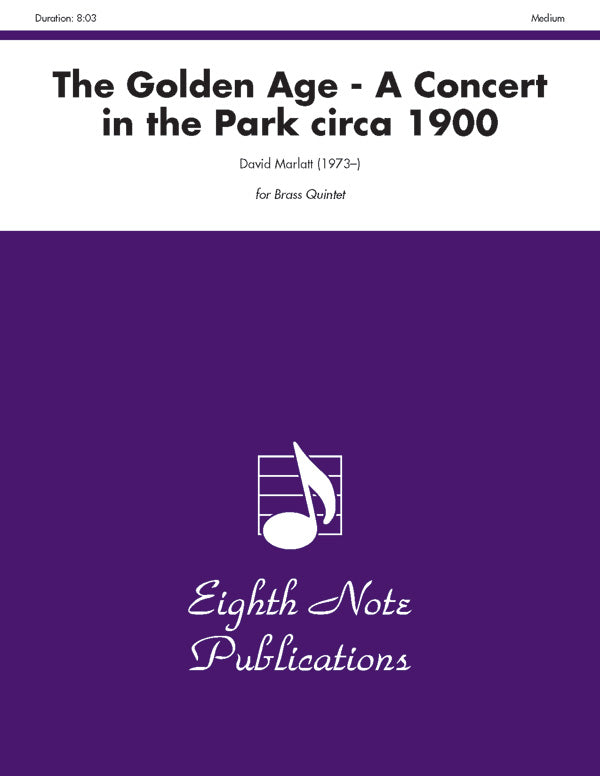 The Golden Age: A Concert in the Park circa 1900 Cover Image