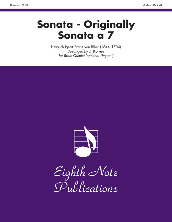 Sonata (Originally Sonata a 7) Cover Image