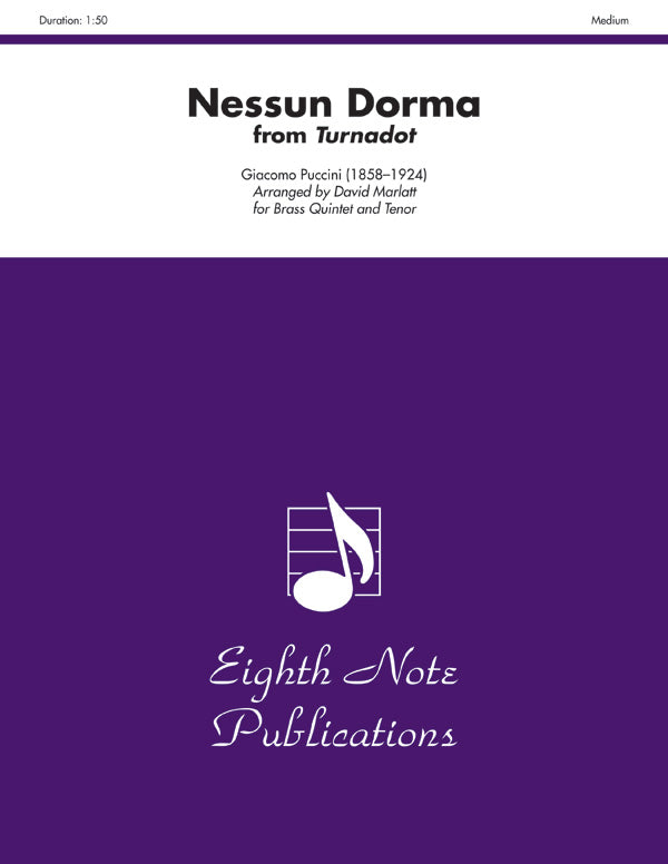 Nessun Dorma (from <i>Turnadot</i>) Cover Image