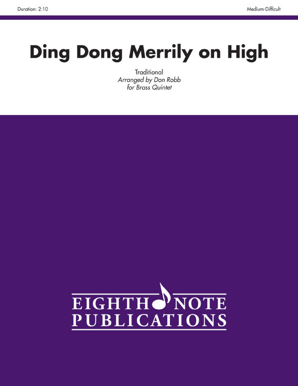 Ding Dong Merrily on High Cover Image