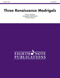 Three Renaissance Madrigals Cover Image