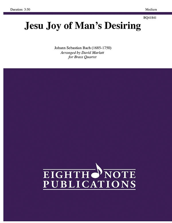 Jesu Joy of Man's Desiring Cover Image