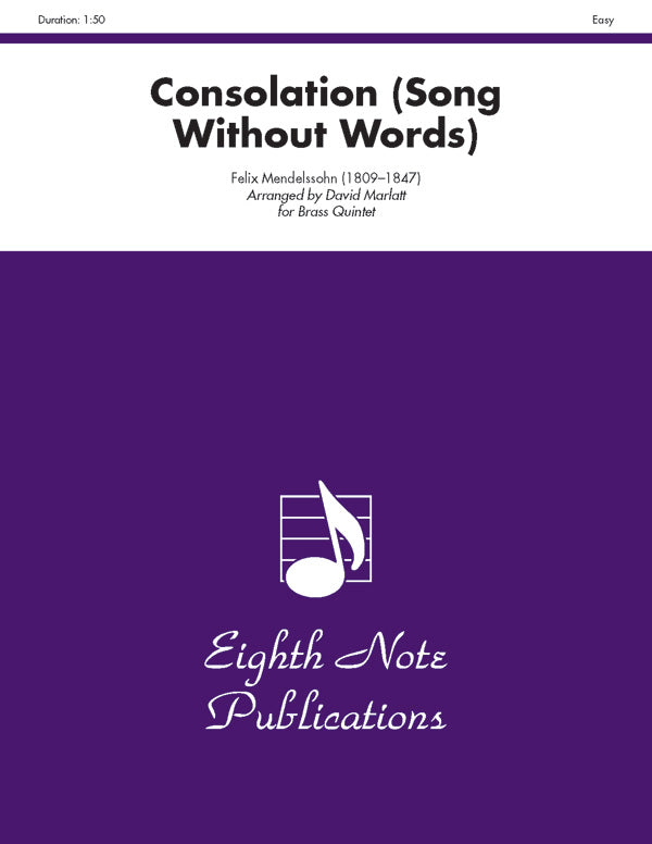 Consolation (Song Without Words) Cover Image