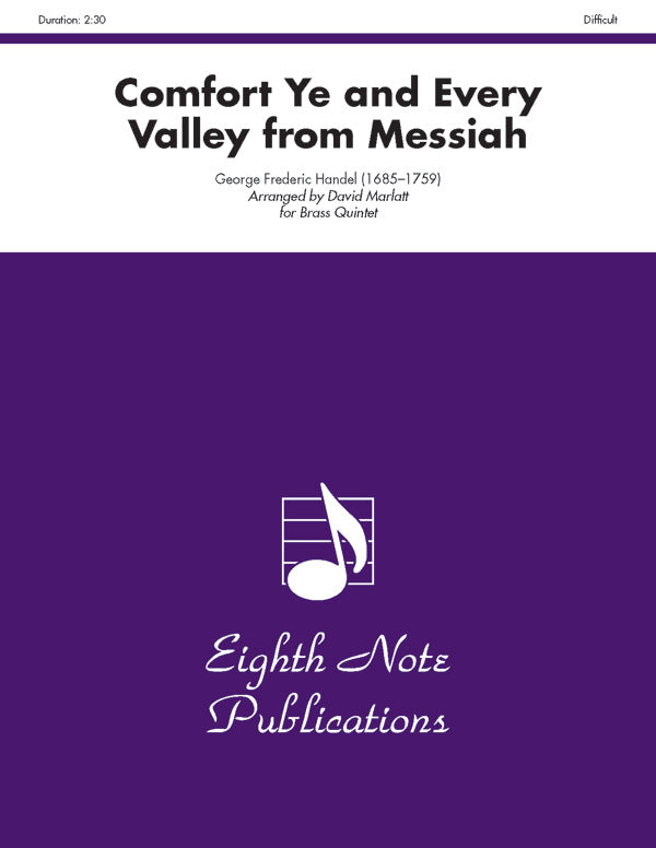 Comfort Ye and Every Valley (from <i>Messiah</i>) Cover Image