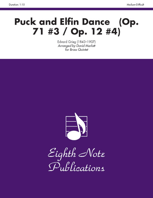 Puck and Elfin Dance (Opus 71 #3 / Opus 12 #4) Cover Image