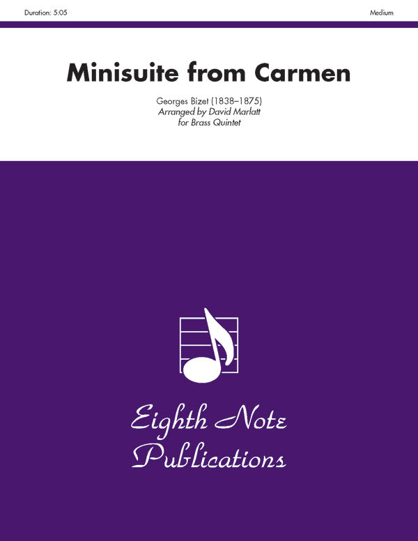Minisuite (from <i>Carmen</i>) Cover Image