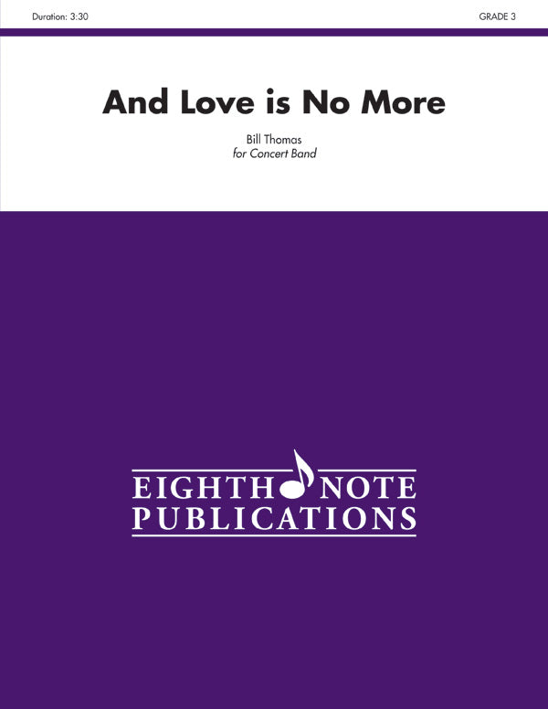 And Love Is No More Cover Image