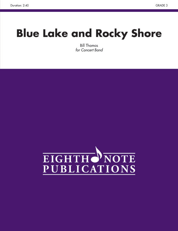 Blue Lake and Rocky Shore Cover Image