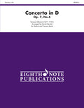 Concerto in D, Opus 7, No. 6 Cover Image