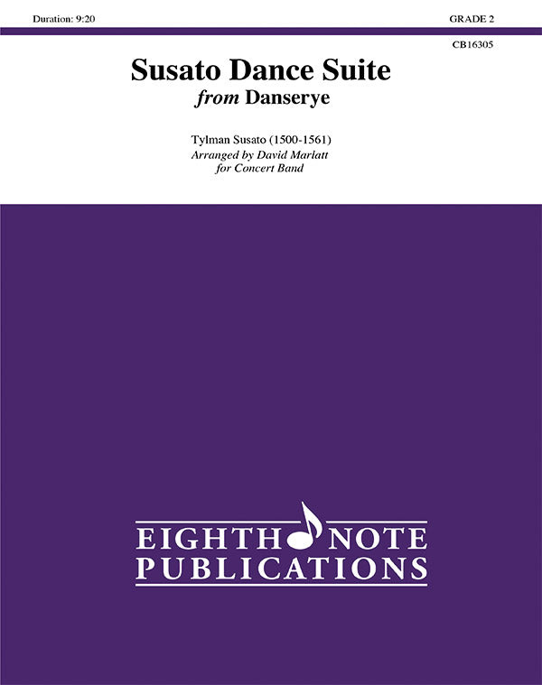 Three Susato Dances from <i>The Danserye</i> Cover Image