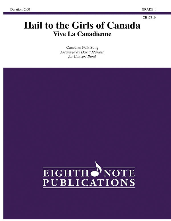 Hail to the Girls of Canada Cover Image