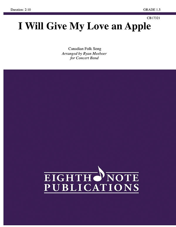 I Will Give My Love an Apple Cover Image