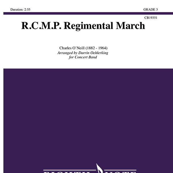 R.C.M.P. Regimental March Cover Image
