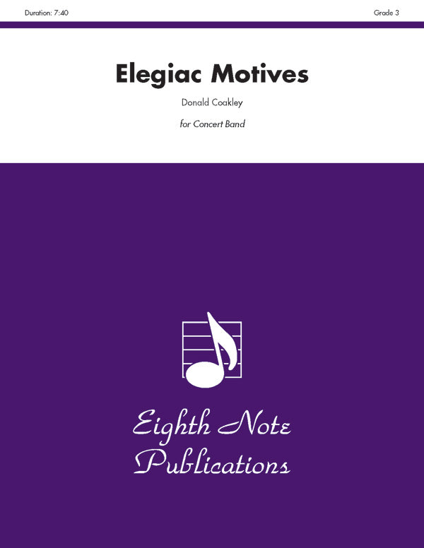 Elegiac Motives Cover Image