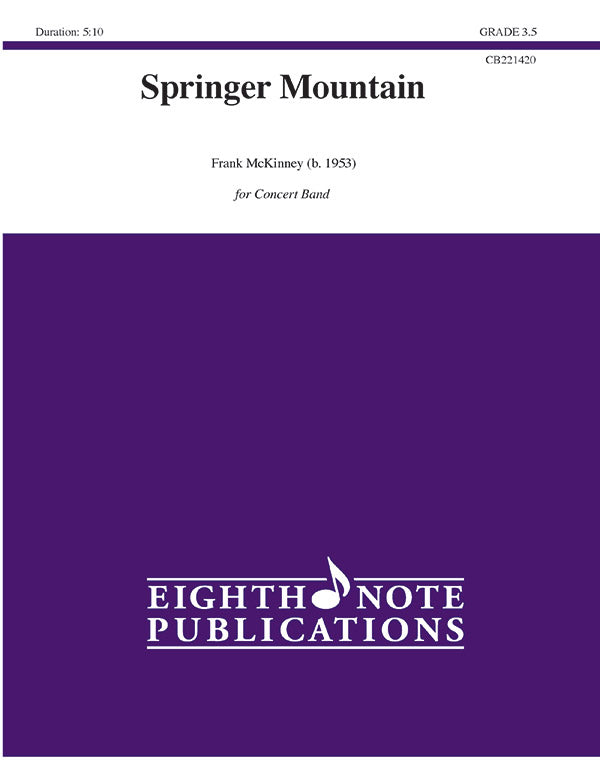 Springer Mountain Cover Image