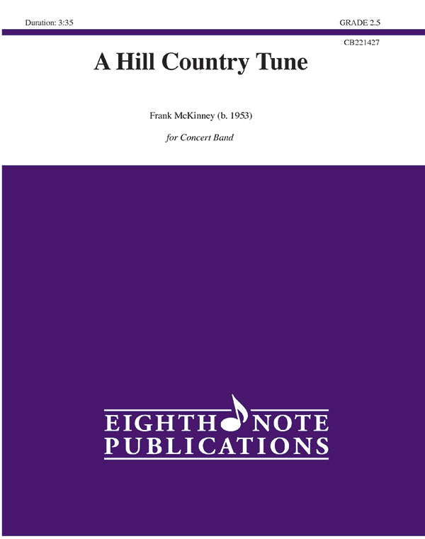 A Hill Country Tune Cover Image