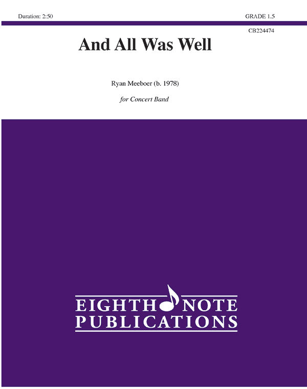 And All Was Well Cover Image