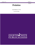 Prolation Cover Image