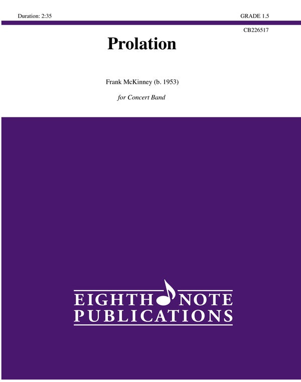 Prolation Cover Image