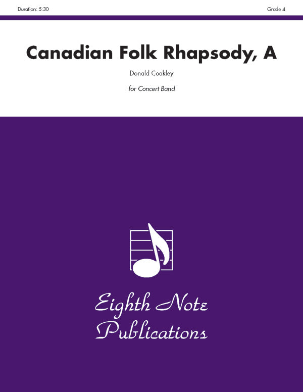A Canadian Folk Rhapsody Cover Image