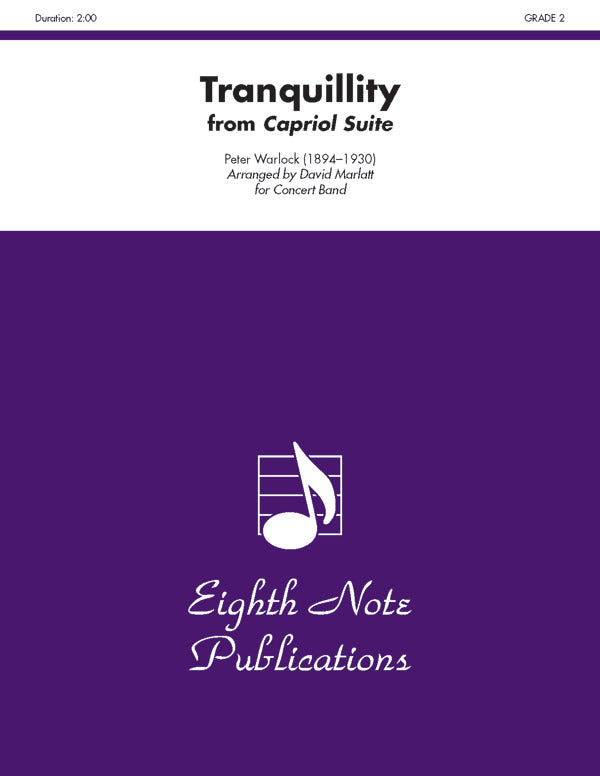 Tranquillity from <i>Capriol Suite</i> Cover Image