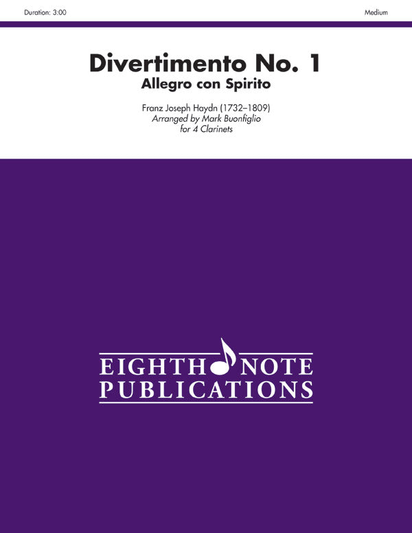 Divertimento No. 1 Cover Image